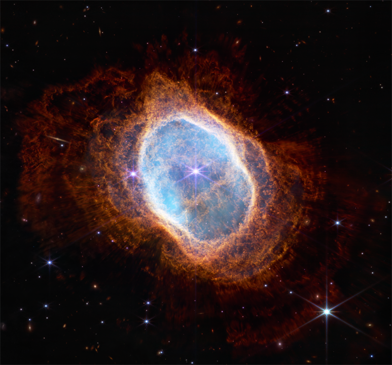 Southern Ring Nebula (NIRCam Image)